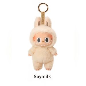 Authentic Popmart Labubu Exciting Macaron - Soymilk